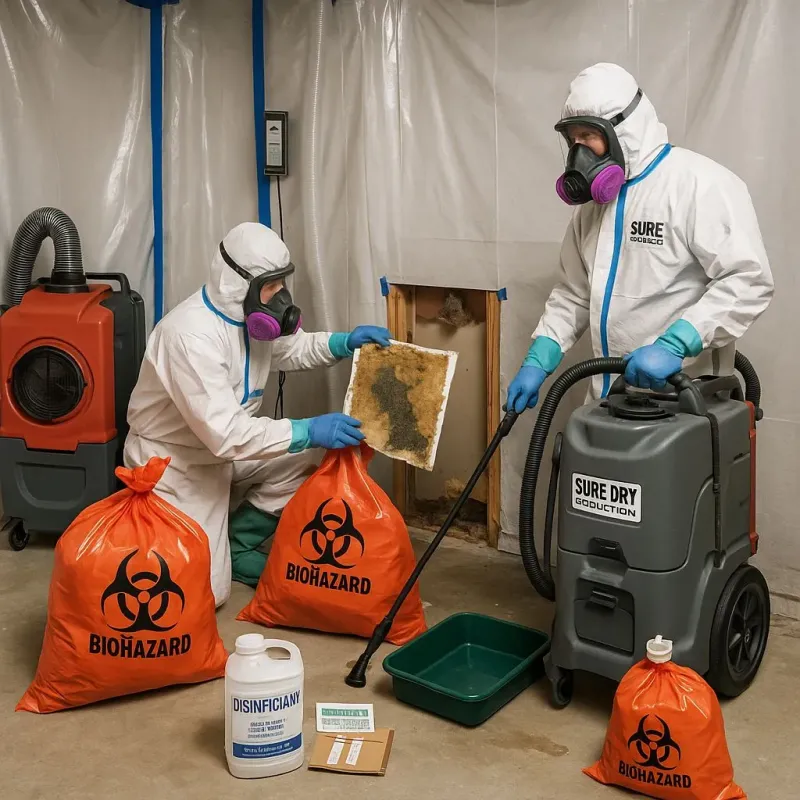 Contaminated Water Handling Protocols process in Boaz, AL